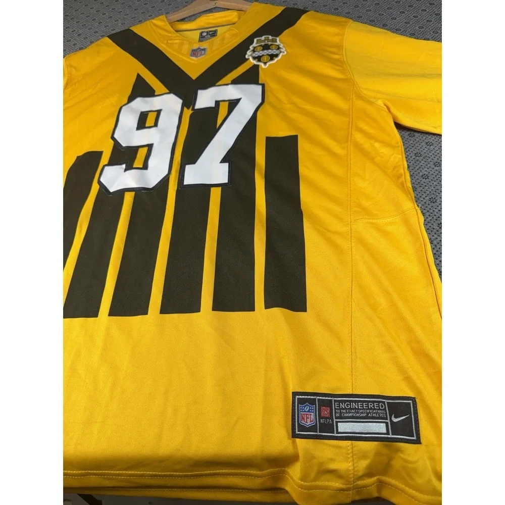 Cameron Hayward Pittsburgh Steelers Nike Gold Alternate 1933 Men's 2XL Jersey 97